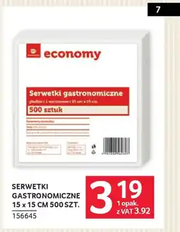 Selgros Serwetki gastronomiczne oferta