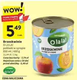 Intermarche O La La! Brzoskwinie oferta