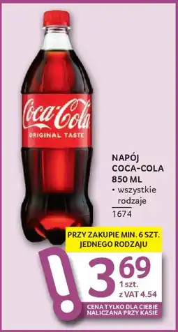Selgros Napój coca-cola oferta