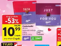 Intermarche Milka Czekoladki oferta