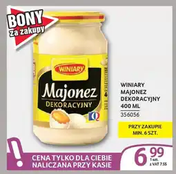 Selgros Winiary majonez dekoracyjny oferta