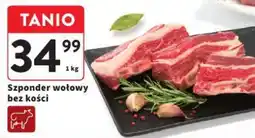 Intermarche Szponder wołowy bez kości oferta