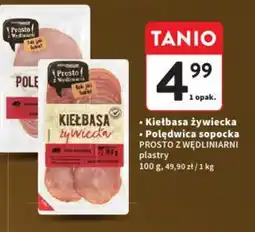 Intermarche Prosto z Wędliniarni Kiełbasa / Polędwica oferta