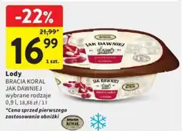 Intermarche Lody Bracia Koral oferta