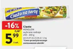 Intermarche Ciasto Henglein oferta