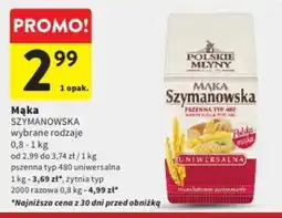 Intermarche Polskie Młyny Mąka Szymanowska oferta