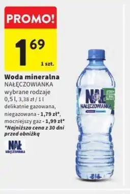 Intermarche Nałęczowianka woda mineralna oferta