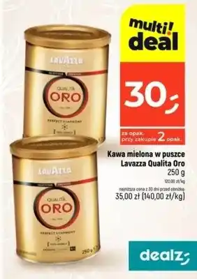Kawa mielona w puszce Lavazza Qualità Oro