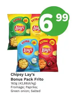 Limonka Chipsy Lay's Bonus Pack Frito oferta