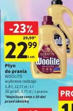 Intermarche Woolite płyn do prania oferta