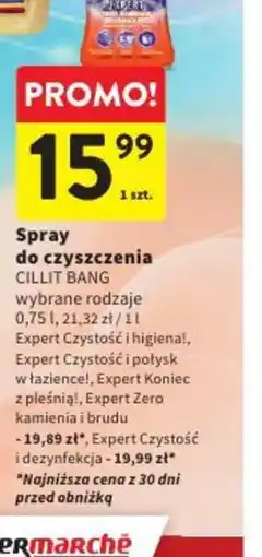 Intermarche Cillit Bang spray do czyszczenia oferta