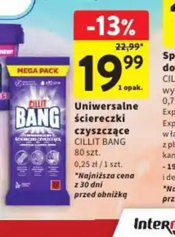 Intermarche Cillit Bang uniwersalne ściereczki czyszczące oferta