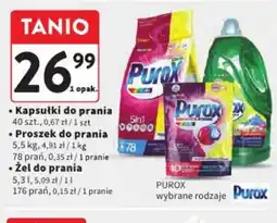 Intermarche Purox do prania oferta