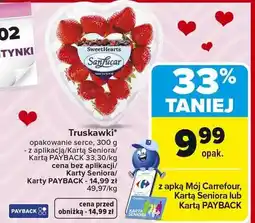 Carrefour Market Truskawki opakowanie serce oferta