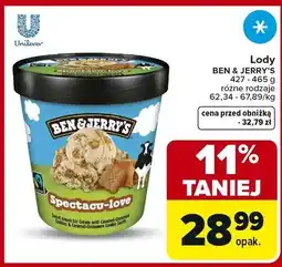 Carrefour Lody różne rodzaje oferta