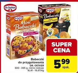 Carrefour Market Babeczki do przygotowania różne rodzaje oferta