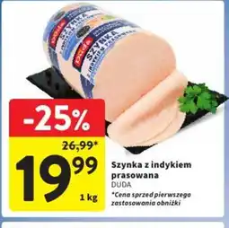 Intermarche Duda Szynka z indykiem prasowana oferta
