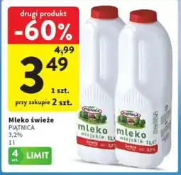 Intermarche Piątnica Mleko świeże oferta