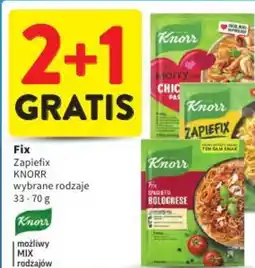 Intermarche Knorr Fix Zapiefix oferta