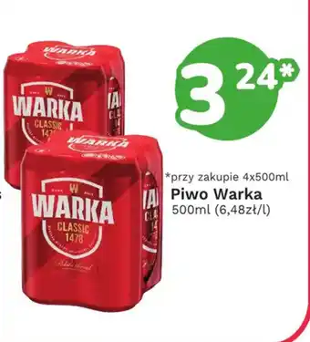 Limonka Piwo Warka oferta