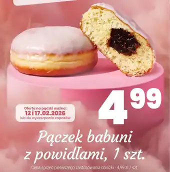 Pączek babuni z powidłami