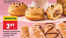Biedronka Pączek z nadzieniem o smaku śliwkowego karmelu oferta