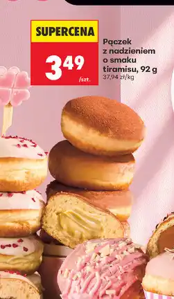 Biedronka Pączek z nadzieniem o smaku tiramisu oferta