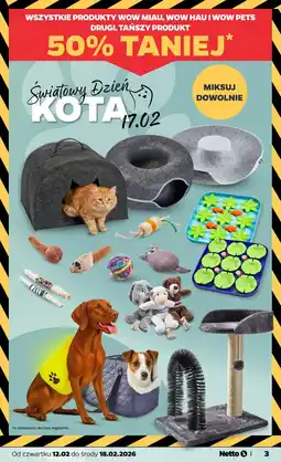 Netto Wszystkie produkty WOW MIAU, WOW HAU I WOW PETS oferta