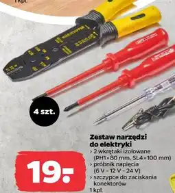 Netto Zestaw narzędzi do elektryki oferta