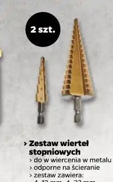 Netto Zestaw wierteł stopniowych (2 szt.) oferta