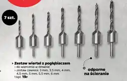 Netto Zestaw wierteł z pogłębiaczem (7 szt.) oferta