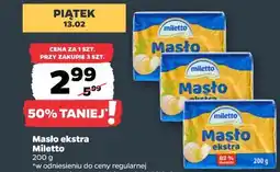 Netto Masło ekstra Miletto (200 g) oferta