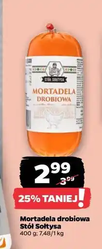 Netto Mortadela drobiowa Stół Sołtysa oferta