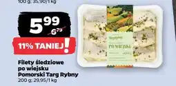 Netto Filety śledziowe po wiejsku Pomorski Targ Rybny oferta