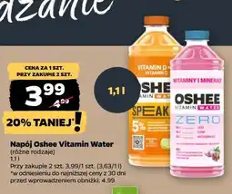 Netto Napój Oshee Vitamin Water oferta