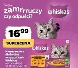 Netto Whiskas Karma mokra dla kotów w saszetkach (różne rodzaje) oferta