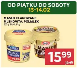 Stokrotka Market Masło klarowane Mlekovita, Polmlek oferta
