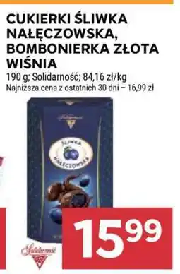 Stokrotka Market Cukierki Śliwka Nałęczowska, Bombonierka Złota Wiśnia oferta