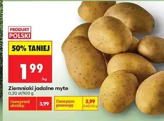 Biedronka Ziemniaki jadalne myte oferta