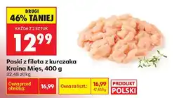 Biedronka Paski z fileta z kurczaka oferta
