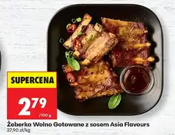 Biedronka Żeberka wolno gotowane z sosem Asia Flavours oferta