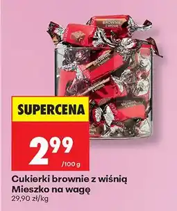 Biedronka Cukierki brownie z wiśnią oferta