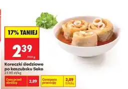 Biedronka Koreczki śledziowe po kaszubsku oferta