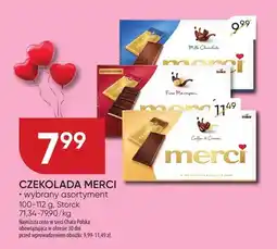 Chata Polska Czekolada Merci 110-112g oferta