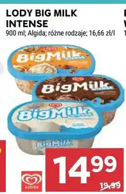 Stokrotka Lody Big Milk Intense Algida oferta