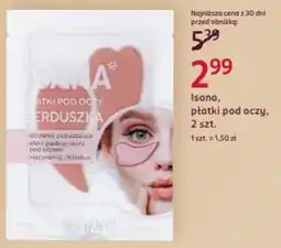Rossmann Isana, płatki pod oczy oferta