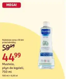 Rossmann Mustela, płyn do kąpieli oferta