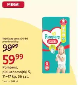 Rossmann Pampers, pieluchomajtki 5, 11-17 kg oferta