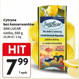 Intermarche Cytryna bez konserwantów siatka oferta