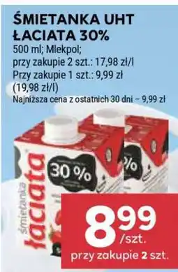 Stokrotka Market ŚMIETANKA UHT ŁACIATA 30% oferta